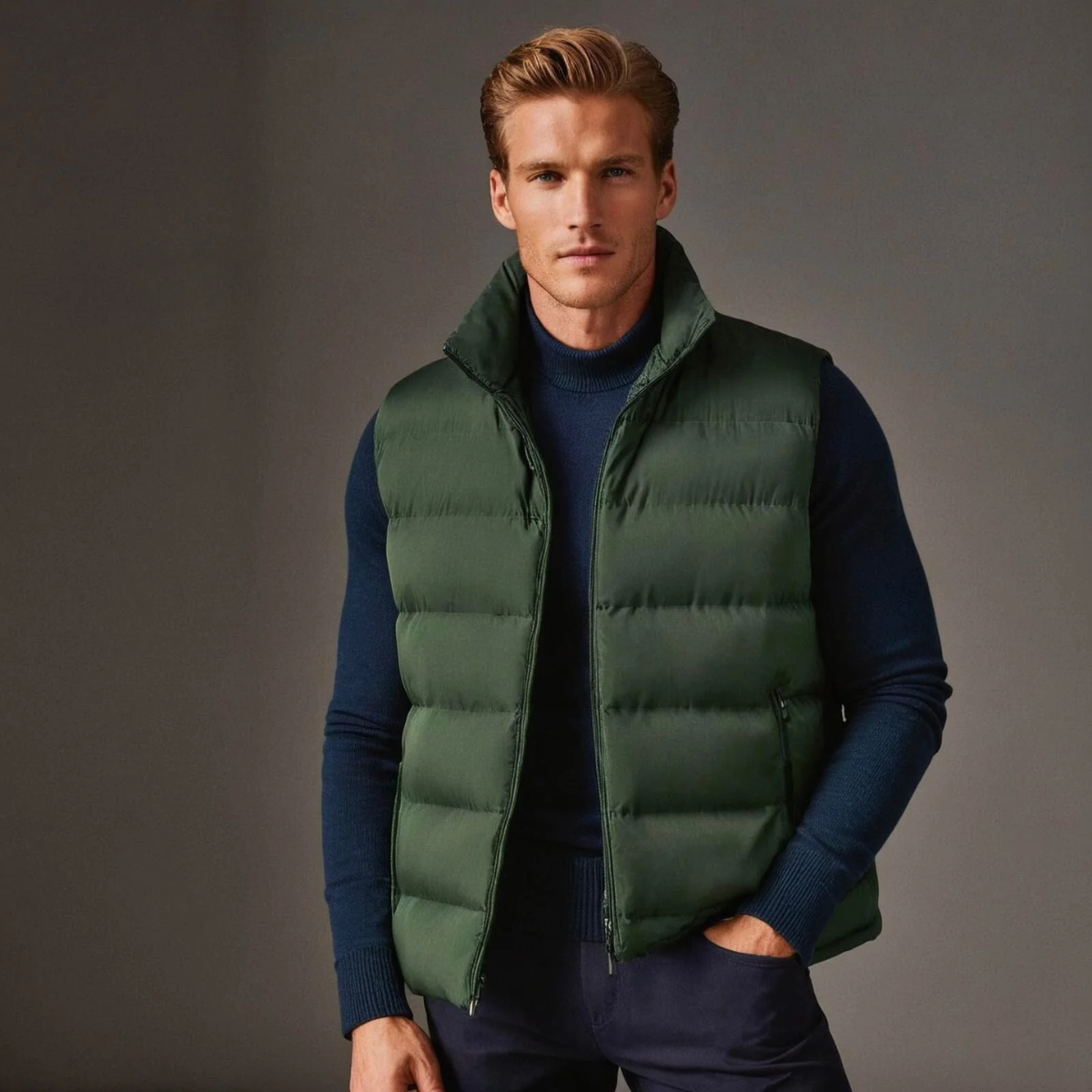 Gilet Apex Ultra-pliable pour homme – Léger, Compact et Polyvalent
