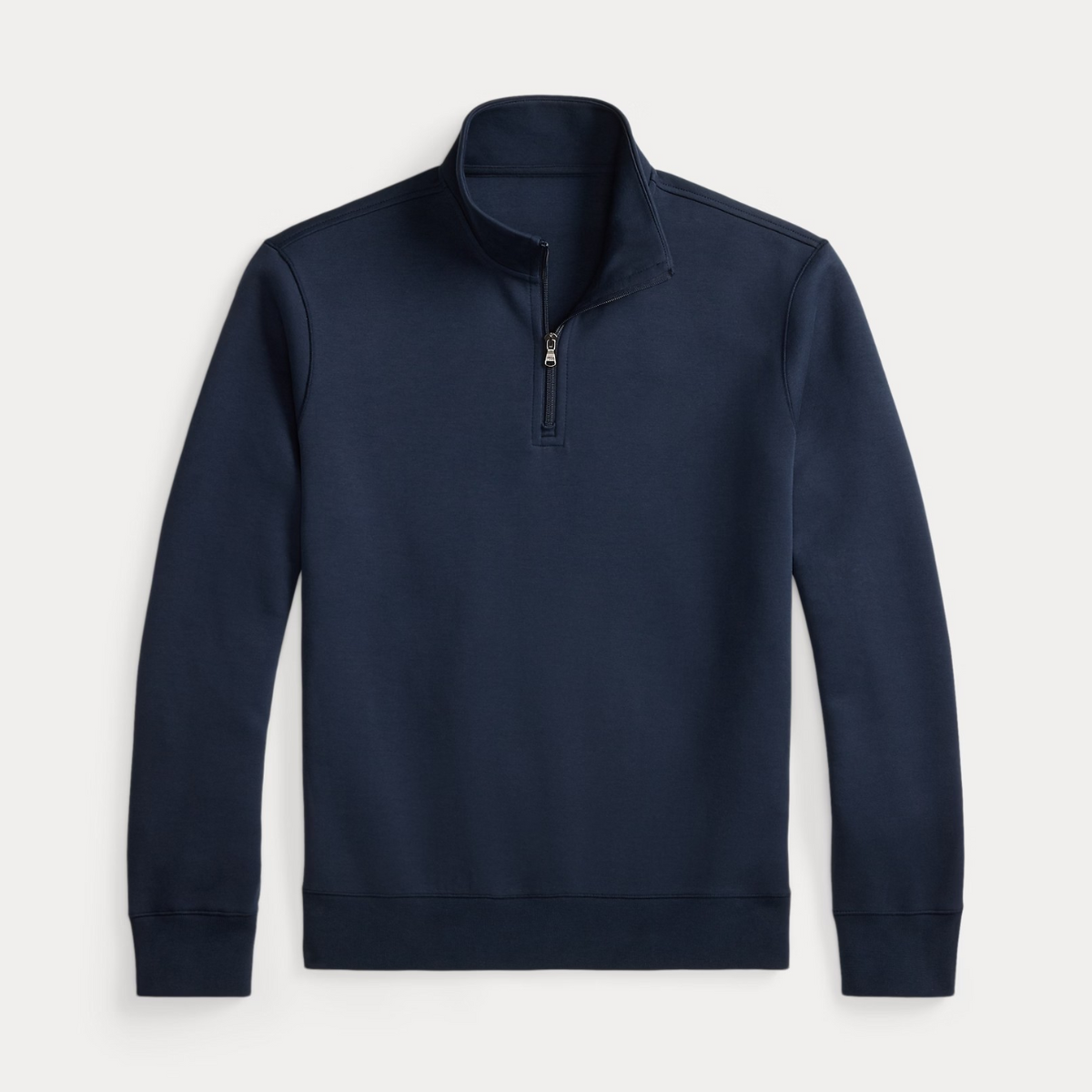 Pull-over élégant avec fermeture à demi-zip