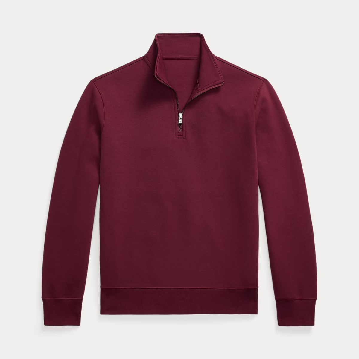 Pull-over élégant avec fermeture à demi-zip
