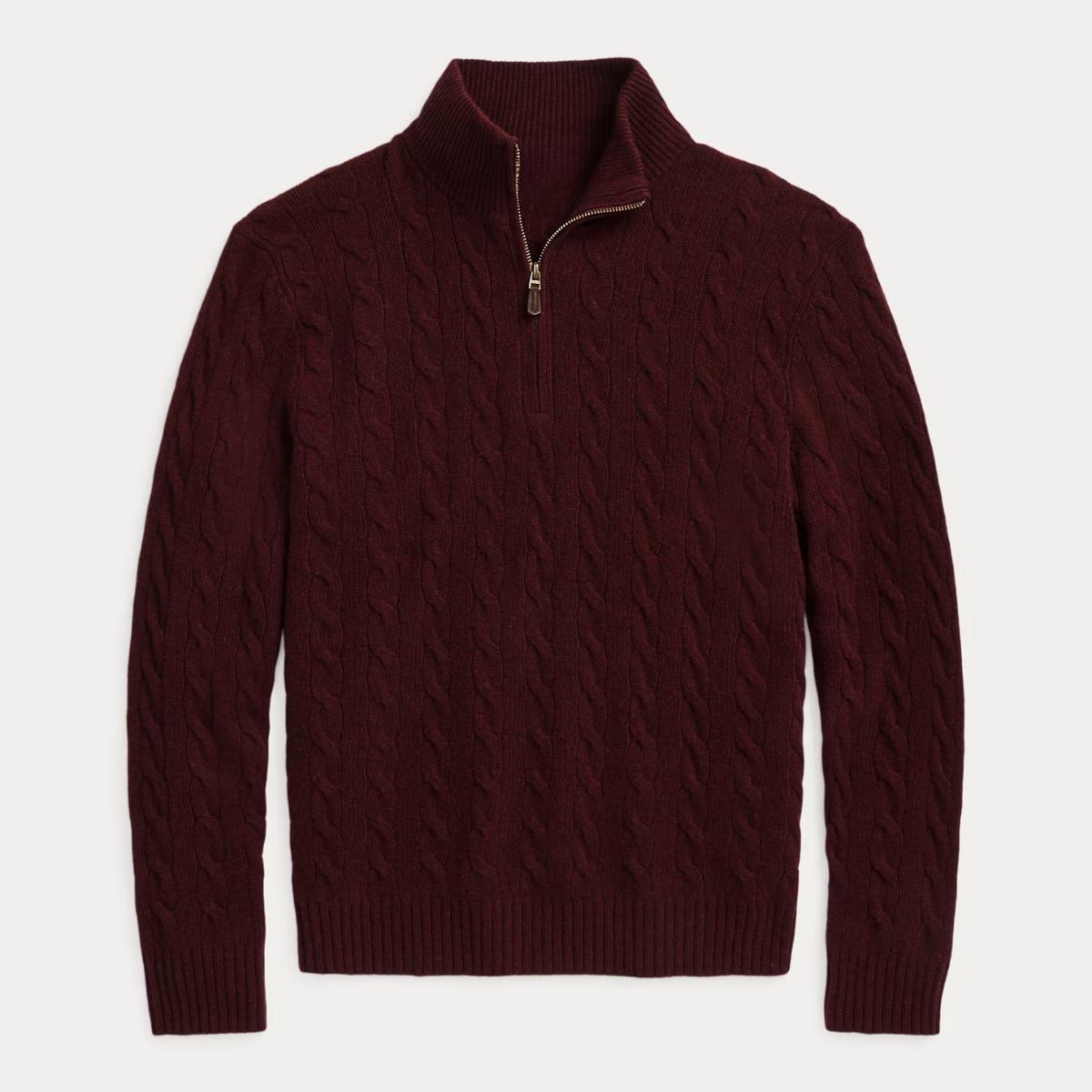 Pull en laine et cachemire luxueux avec un élégant motif torsadé